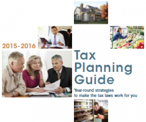 2015-2016 Tax Planning Guide