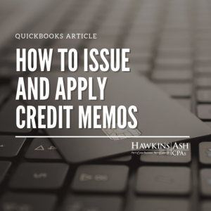 credit memos