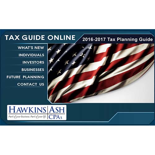 2016-2017 Tax Planning Guide