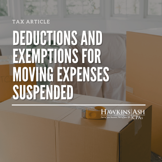 moving expenses