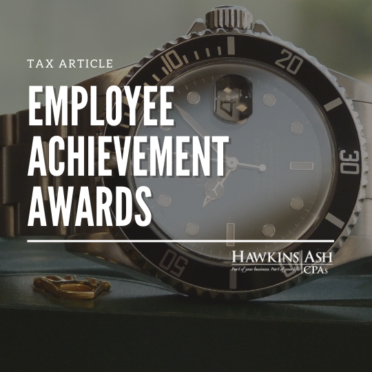 employee achievement awards