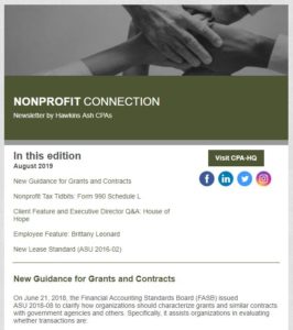 Nonprofit Connection August