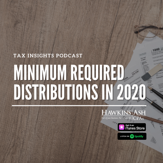minimum required distributions