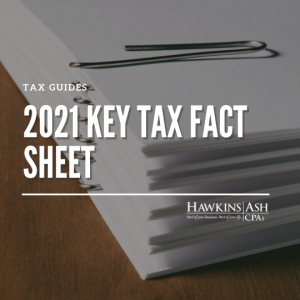 Key Tax Fact Sheet