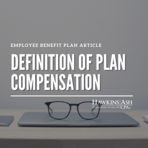 Plan Compensation