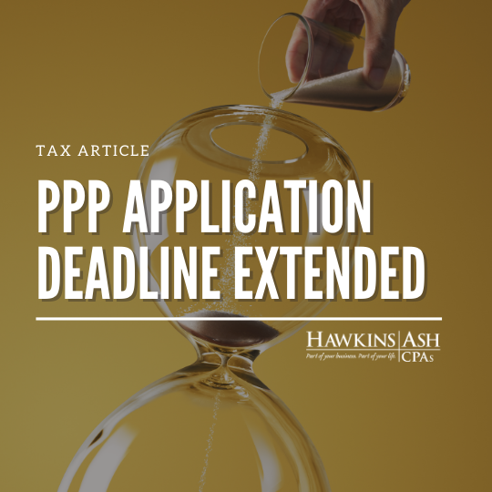 PPP Application Deadline