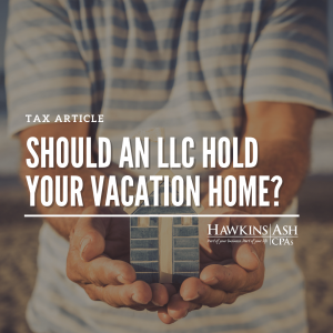 LLC Vacation Home