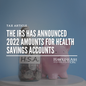 IRS Health Savings
