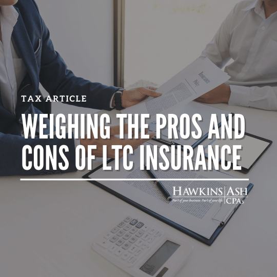 Weighing the Pros and Cons of LTC Insurance