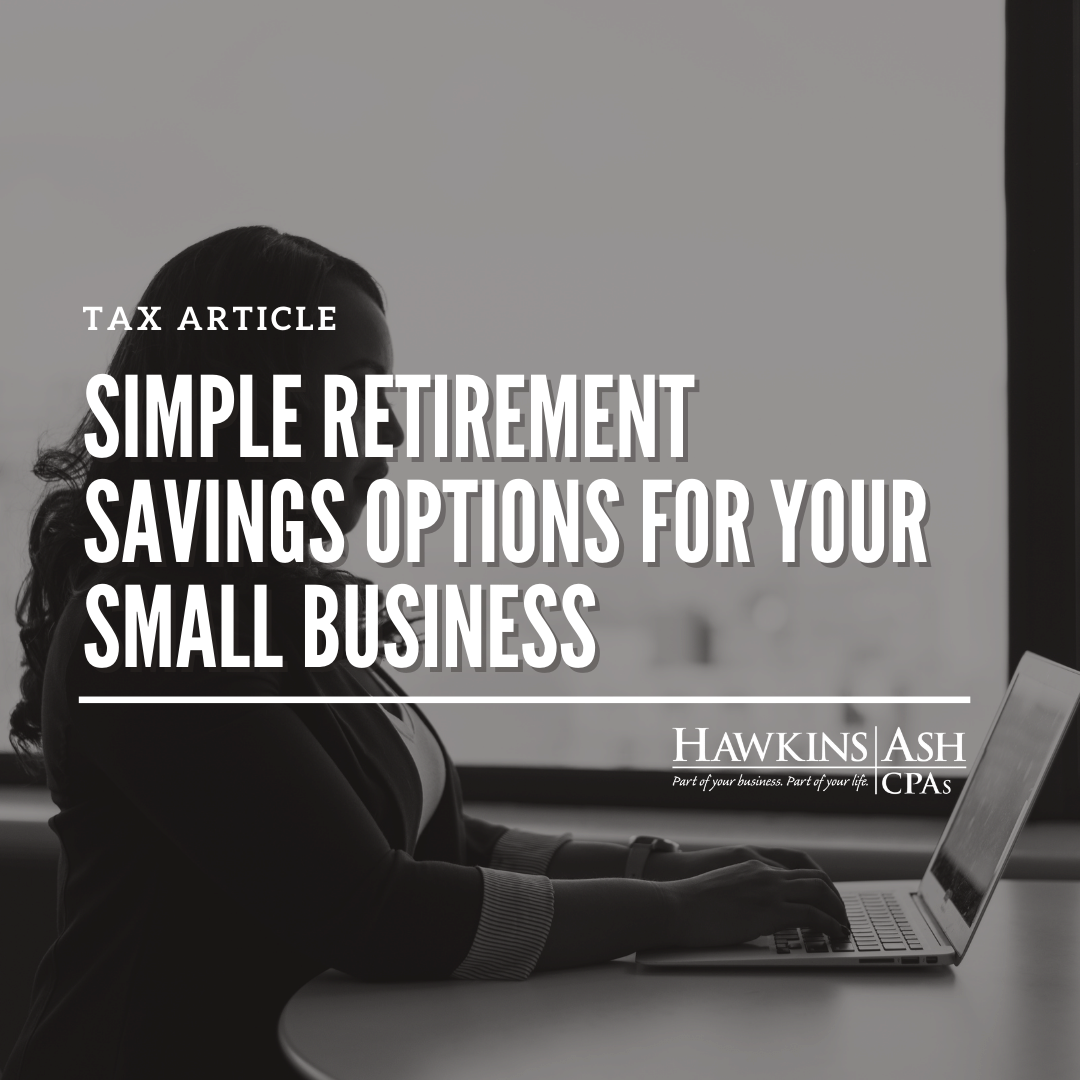 Retirement Savings Options