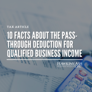 Pass-Through Deduction