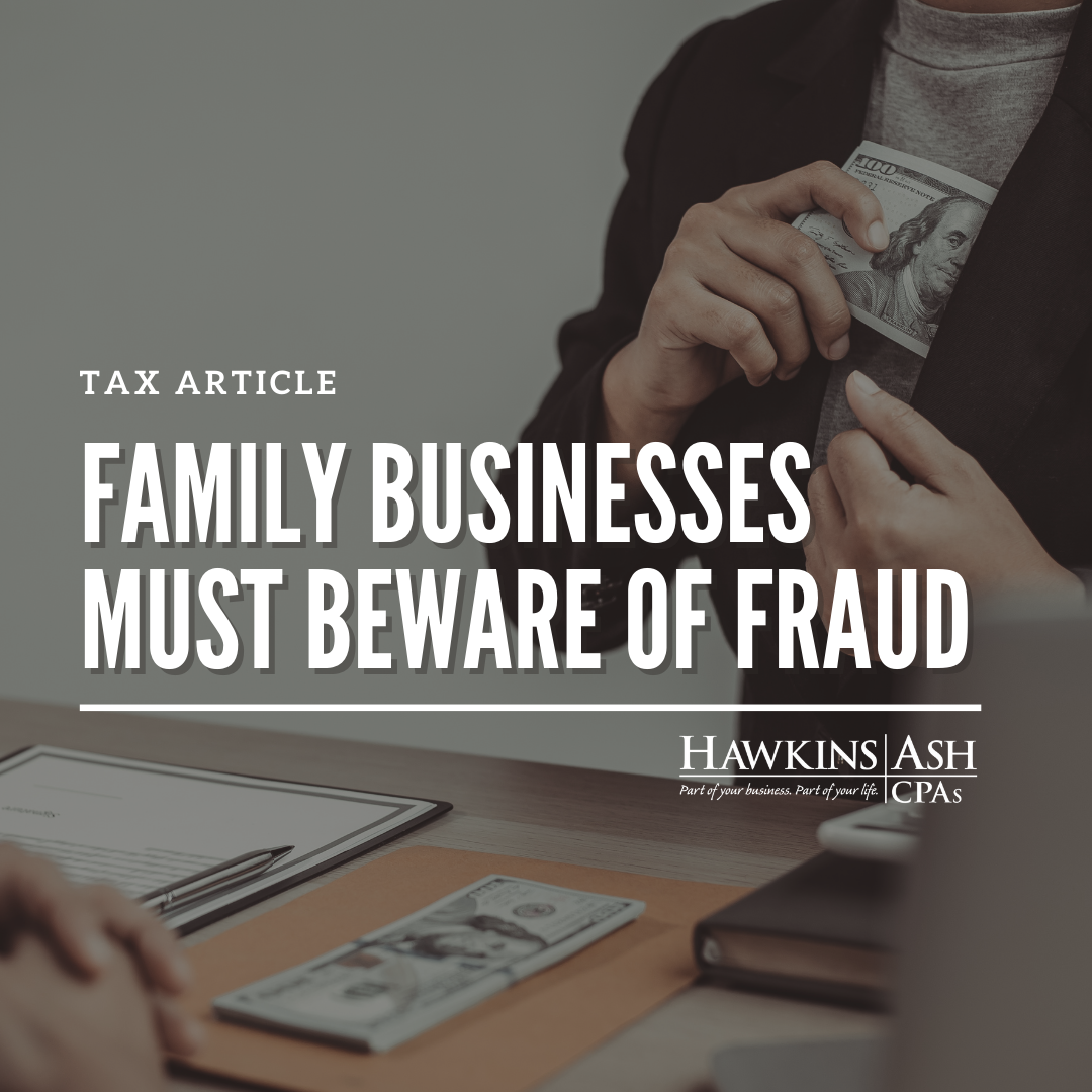 Family Businesses Fraud