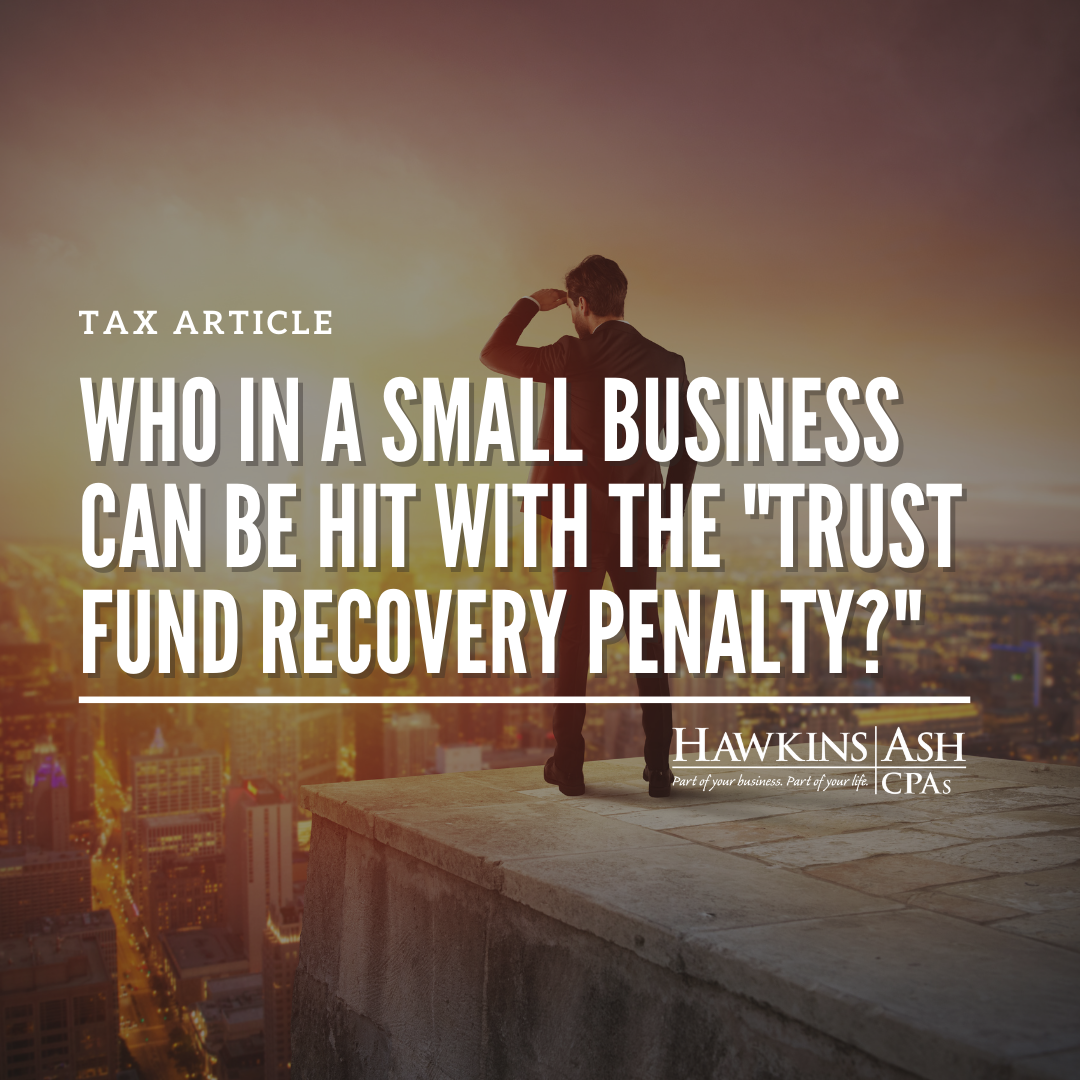 Trust Fund Recovery Penalty