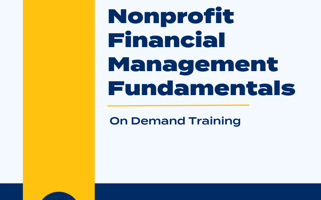 Nonprofit Financial Management Fundamentals