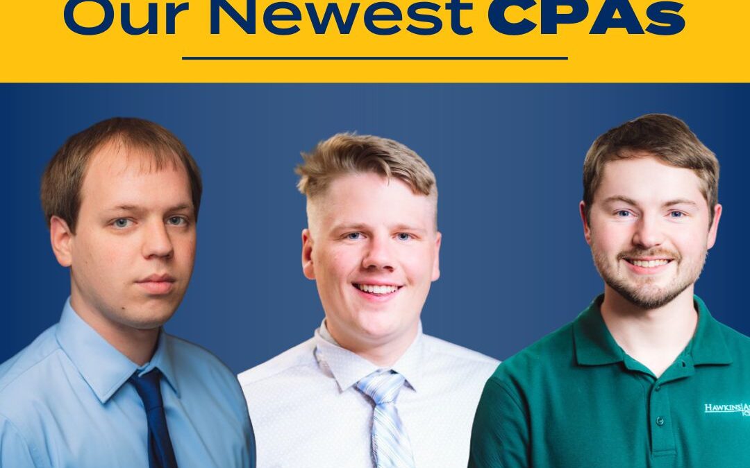 Congratulations to Our Newest CPAs