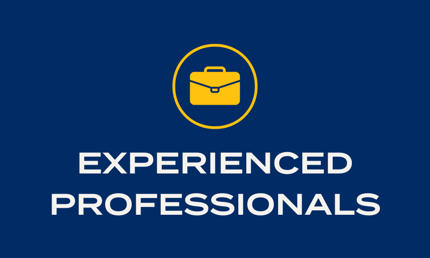 Experienced Professionals