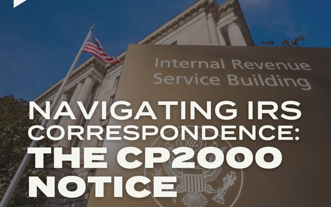 Podcast: Navigating IRS Correspondence: The CP2000 Notice