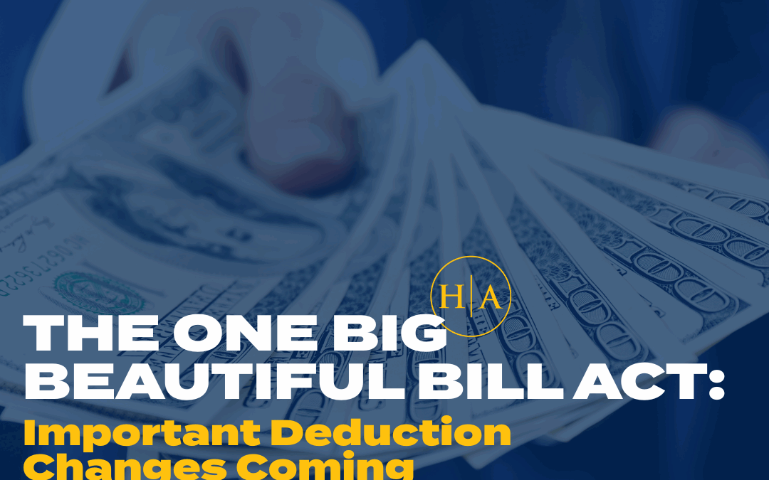 Important Deduction Changes Coming