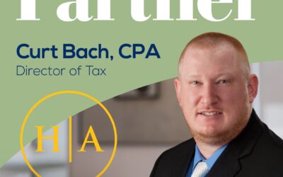 Curt Bach, CPA, Promoted to Partner at Hawkins Ash CPAs