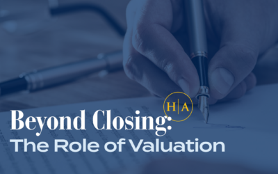 Beyond Closing: The Role of Valuation
