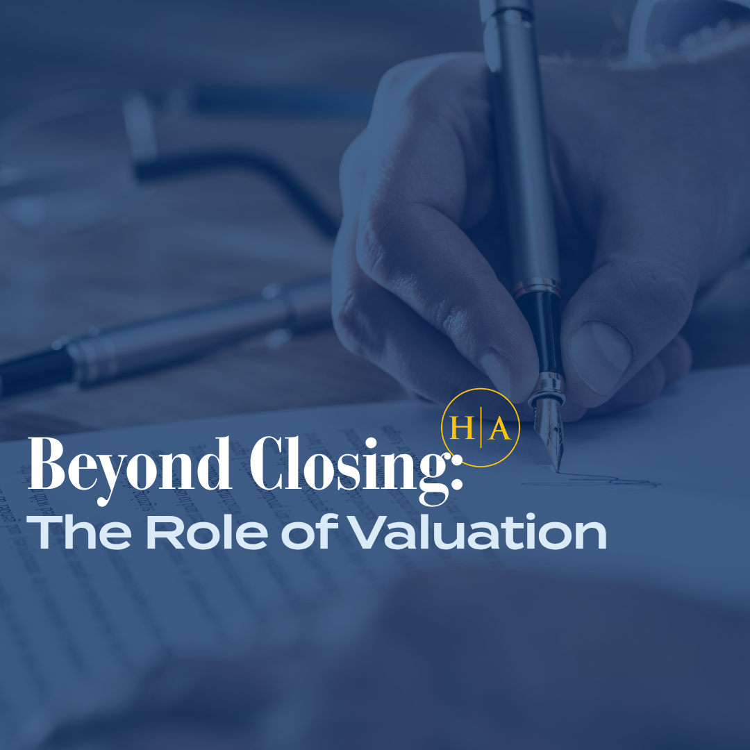 Beyond Closing The Role Of Valuation Beyond Closing The Role Of Valuation