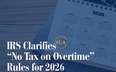 IRS Clarifies “No Tax on Overtime” Rules for 2026