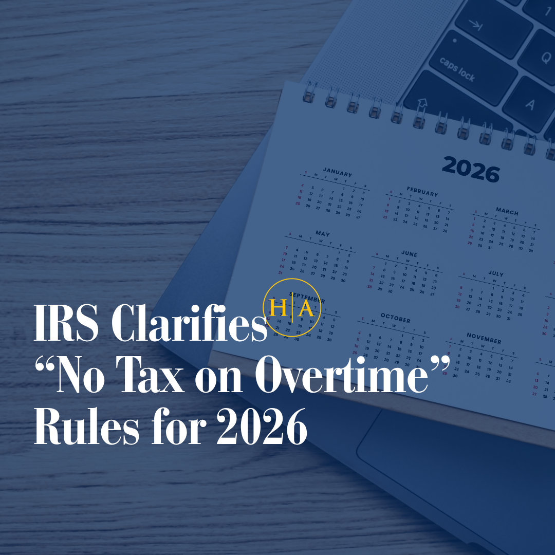 Irs Clarifies No Tax On Overtime Rules For 2026 Irs Clarifies No Tax On Overtime Rules For 2026